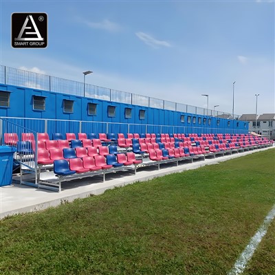 Fodboldstadion Tilskuer Tribune Stand Aluminium Bleachers Sæder