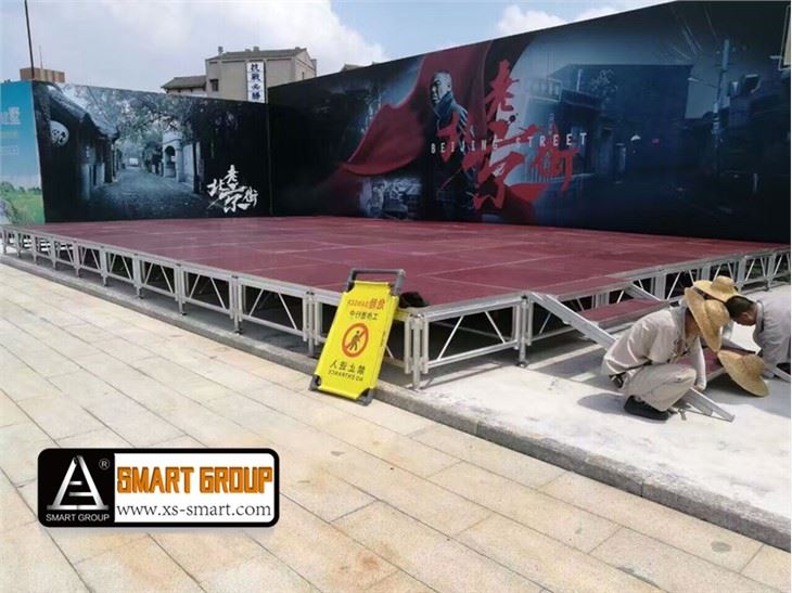 Wooden Stage Platform