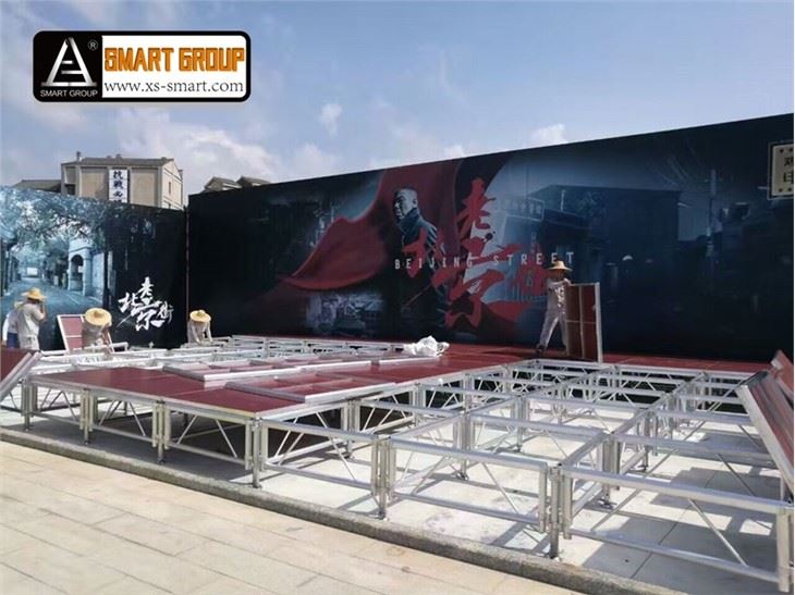 Wooden Stage Platform